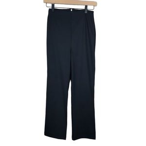 NEW With Tags VICTORIAS SECRET SPORT Black Straight Leg High Rise Pants Sz XS/XP